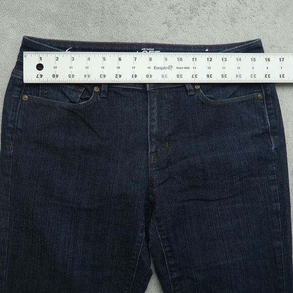 Loft Jeans Women's Size 6 Blue Mid-Rise Curvy Skinny Denim Pants 30" Inseam - Picture 15 of 16